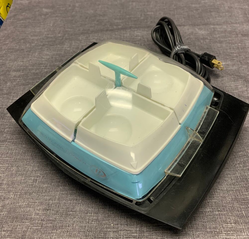 Mid-Century Presto Steam Egg Cooker - Tested, Heats and Works Fine